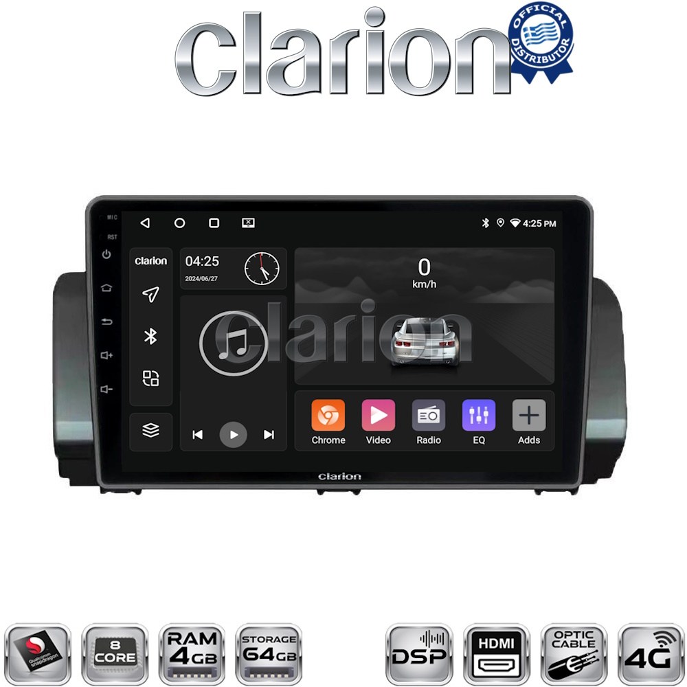 OEM για Dacia Logan, Duster, Santero 2021 Facelift με 8Core 4GB/64GB και 2Κ οθόνη OEM για Dacia Logan, Duster, Santero 2021 Facelift με 8Core 4GB/64GB και 2Κ οθόνη