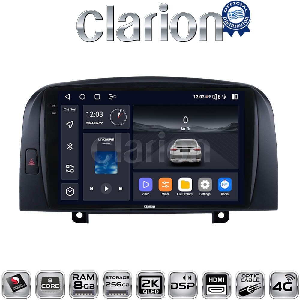 OEM για Hyundai Sonata 2006 > 2009 με 8Core 8GB/256GB και 2Κ οθόνη OEM για Hyundai Sonata 2006 > 2009 με 8Core 8GB/256GB και 2Κ οθόνη