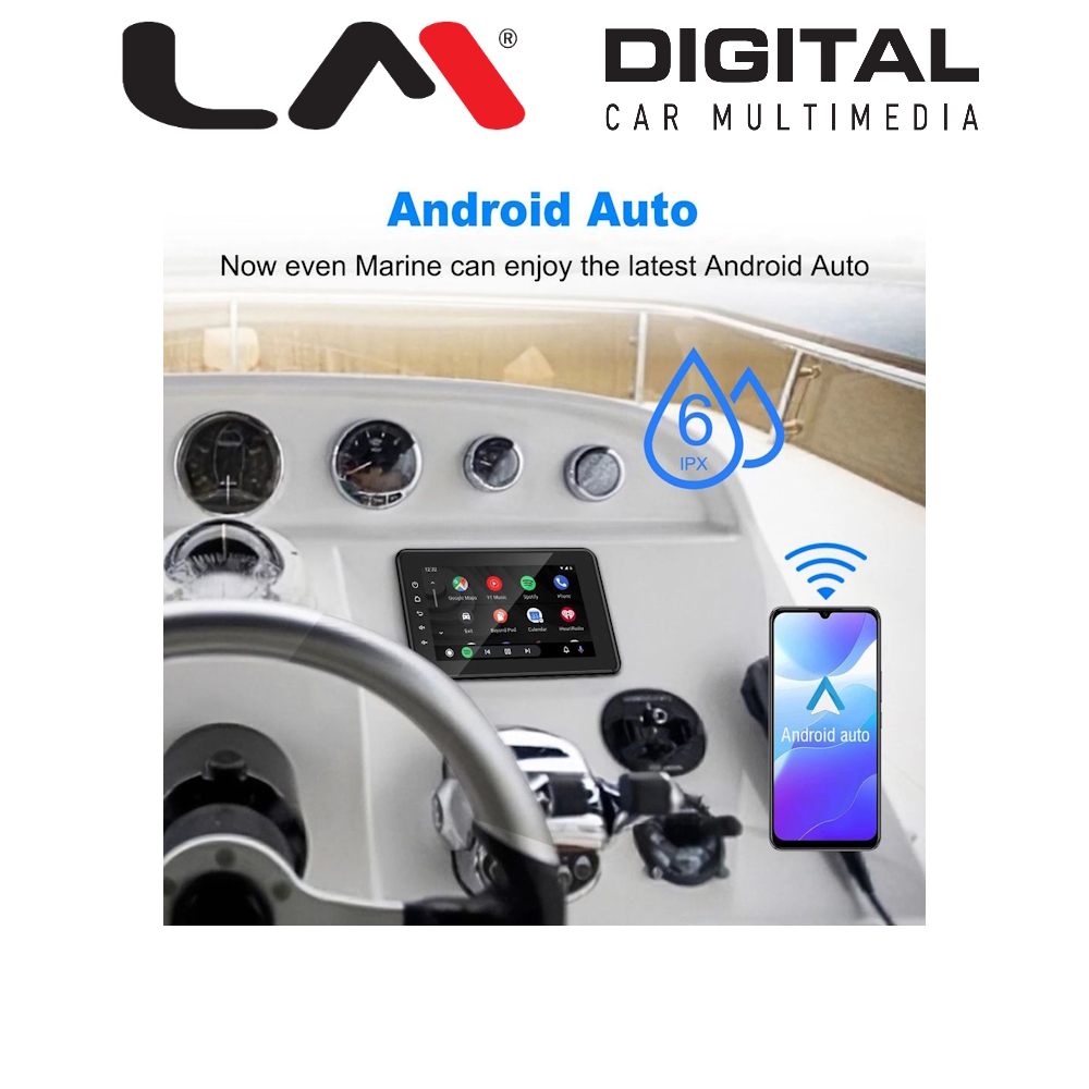8-inch HD Waterproof Screen Marine Head Unit
8-inch HD Waterproof Screen Marine Head Unit