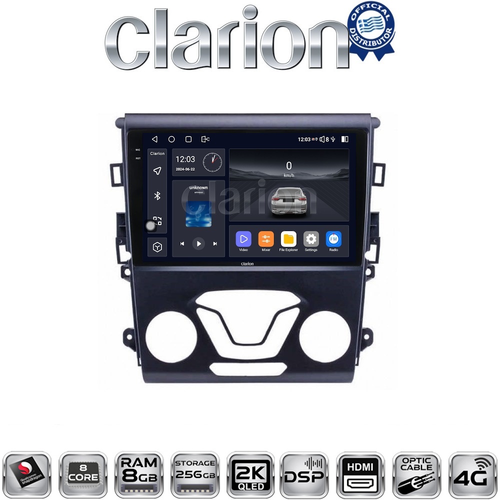 ΟΕΜ για Ford Mondeo 2014 > με 8Core 8GB/256GB και 2K οθόνη ΟΕΜ για Ford Mondeo 2014 > με 8Core 8GB/256GB και 2K οθόνη