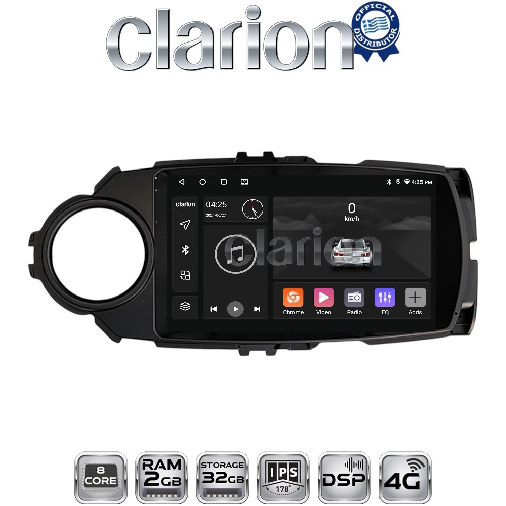 OEM για Toyota Yaris 2015 > 2019 με 8core 2GB/32GB OEM για Toyota Yaris 2015 > 2019 με 8core 2GB/32GB