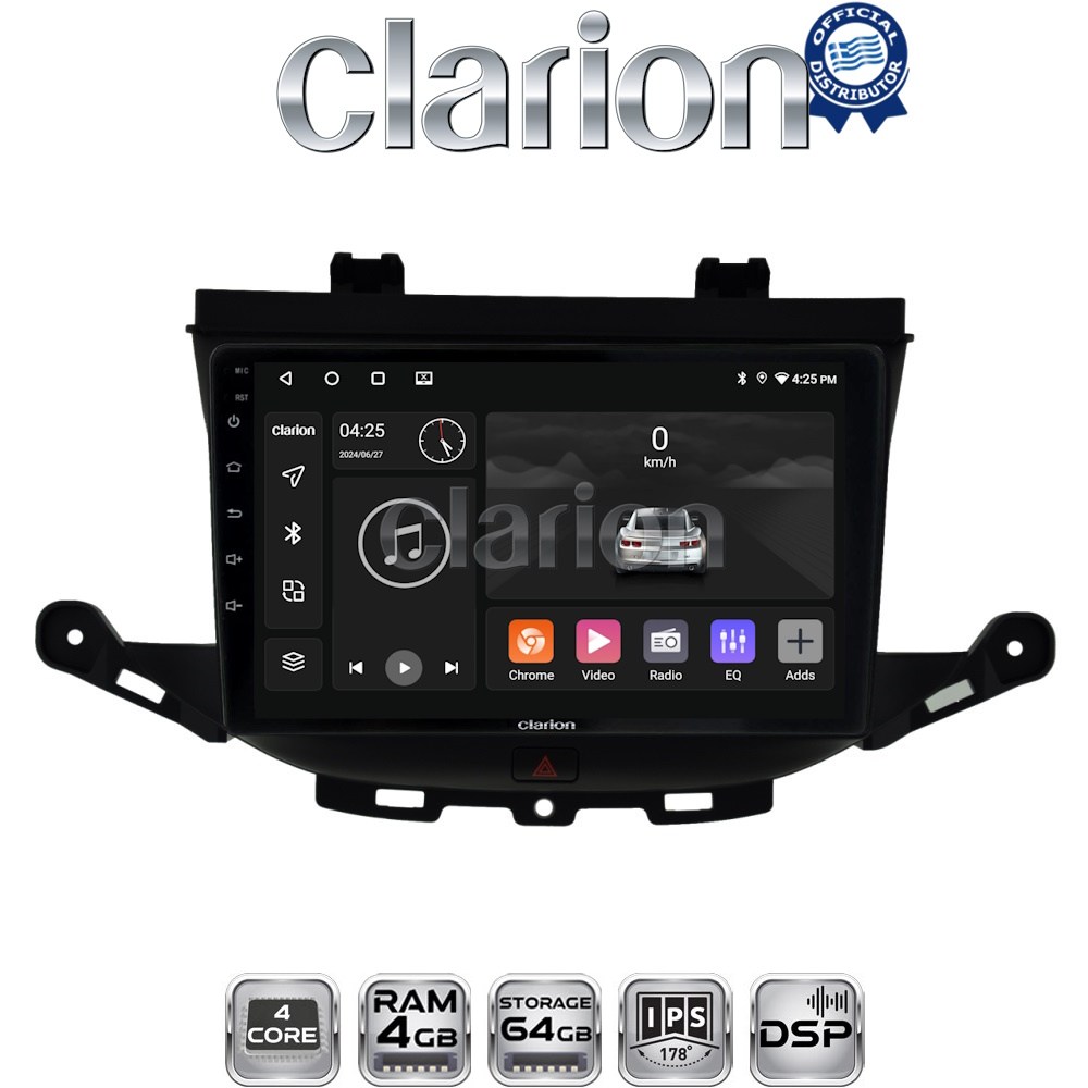 OEM για Opel Astra K 2016 > με 4Core 4GB/64GB OEM για Opel Astra K 2016 > με 4Core 4GB/64GB
