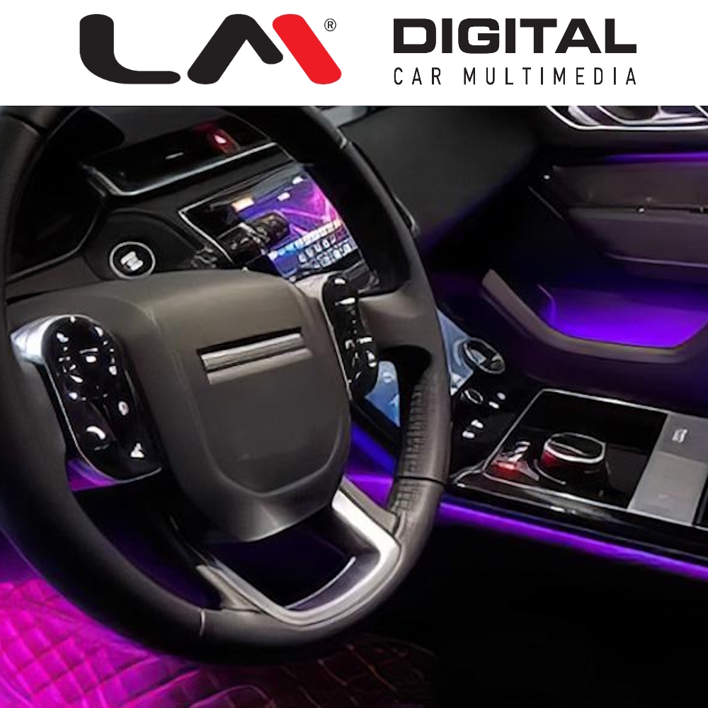 Ατμοσφαιρικός, εσωτερικός φωτισμός για Range Rover Velar 2017 > 2023 - 24 lights
Αναβάθμισε το εσωτερικό του Range Rover σου με τα Ambient Lights, που συνδυάζουν πολυτέλεια, τεχνολογία και εκλεπτυσμένο στυλ, προσφέροντας μια ανώτερη εμπειρία οδήγησης.
Ατμοσφαιρικός, εσωτερικός φωτισμός για Range Rover Velar 2017 > 2023 - 24 lights
Αναβάθμισε το εσωτερικό του Range Rover σου με τα Ambient Lights, που συνδυάζουν πολυτέλεια, τεχνολογία και εκλεπτυσμένο στυλ, προσφέροντας μια ανώτερη εμπειρία οδήγησης.