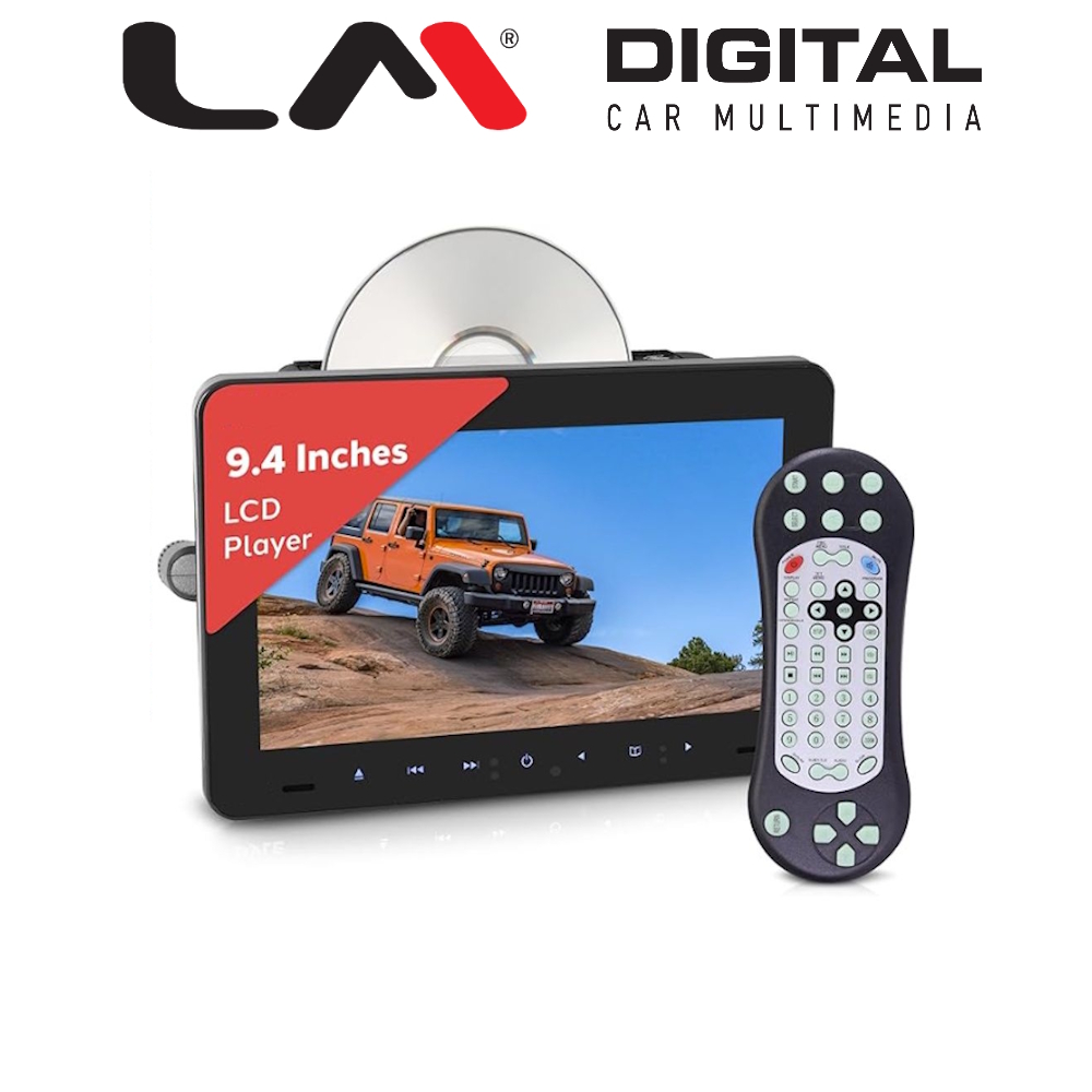 ΜΟΝΙΤΟΡ 9.4 inch LCD ΟΘΟΝΗ, ΓΙΑ ΠΡΟΣΚΕΦΑΛΟ με DVD -USB
ΜΟΝΙΤΟΡ 9.4 inch LCD ΟΘΟΝΗ, ΓΙΑ ΠΡΟΣΚΕΦΑΛΟ με DVD -USB