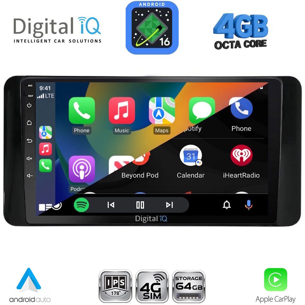 DIGITAL IQ RTG 6778_CPA (10inc) MULTIMEDIA TABLET for TOYOTA LAND CRUISER LC300 2023-2026 DIGITAL IQ RTG 6778_CPA (10inc) MULTIMEDIA TABLET for TOYOTA LAND CRUISER LC300 2023-2026