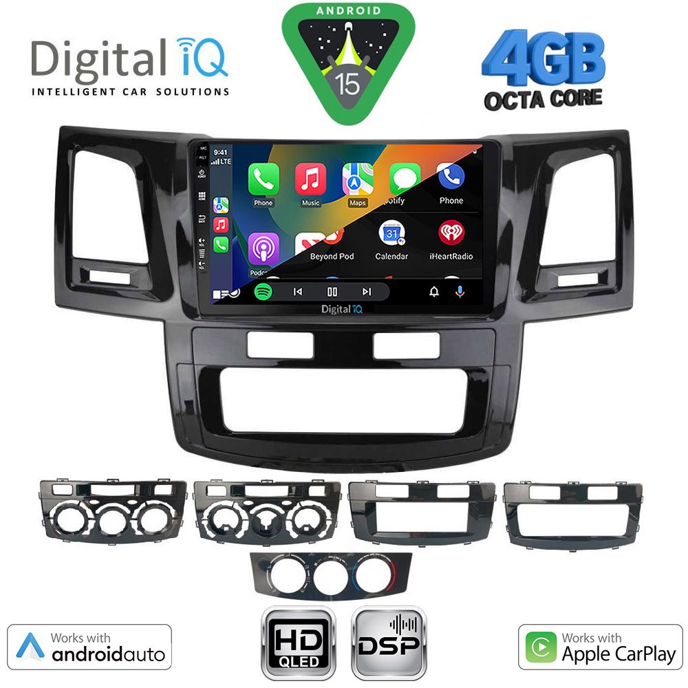 DIGITAL IQ RTG 6720_CPA (9inc) MULTIMEDIA TABLET for TOYOTA HILUX mod. 2005-2016 DIGITAL IQ RTG 6720_CPA (9inc) MULTIMEDIA TABLET for TOYOTA HILUX mod. 2005-2016