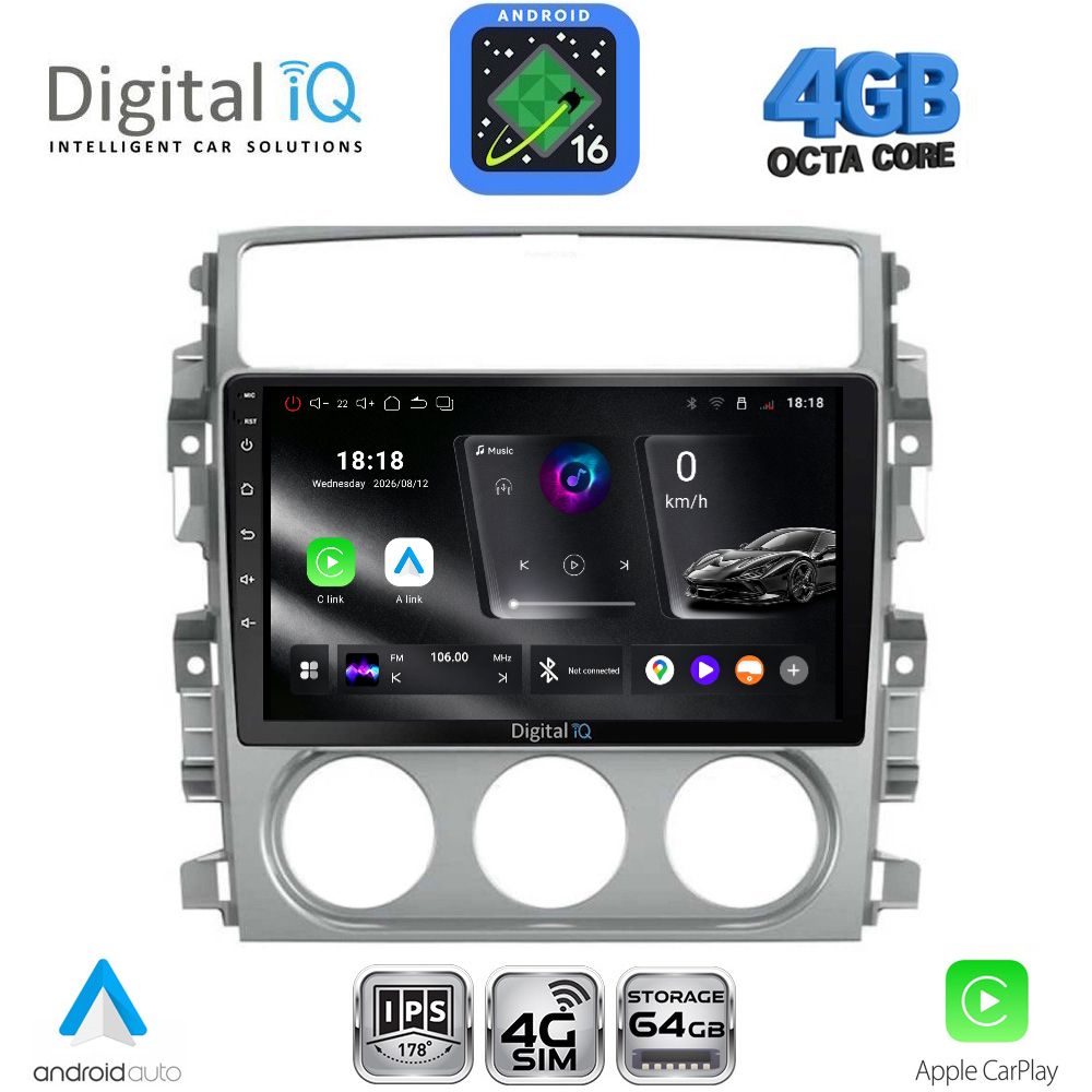 DIGITAL IQ RTG 6681_CPA (9inc) MULTIMEDIA TABLET for SUZUKI LIANA mod. 2001-2007 DIGITAL IQ RTG 6681_CPA (9inc) MULTIMEDIA TABLET for SUZUKI LIANA mod. 2001-2007