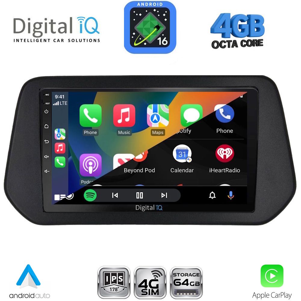 DIGITAL IQ RTG 6690_CPA (9inc) MULTIMEDIA TABLET for SUZUKI SWIFT mod. 2024-2027 - SΧ4 S-CROSS mod. 2021-2027 DIGITAL IQ RTG 6690_CPA (9inc) MULTIMEDIA TABLET for SUZUKI SWIFT mod. 2024-2027 - SΧ4 S-CROSS mod. 2021-2027