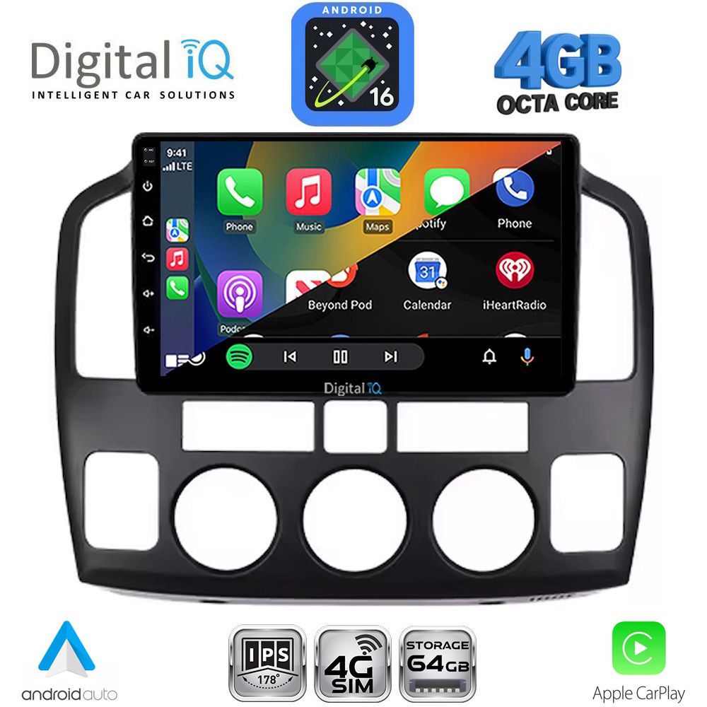 DIGITAL IQ RTG 6694_CPA (9inc) MULTIMEDIA TABLET for SUZUKI VITARA mod. 2000-2005 DIGITAL IQ RTG 6694_CPA (9inc) MULTIMEDIA TABLET for SUZUKI VITARA mod. 2000-2005