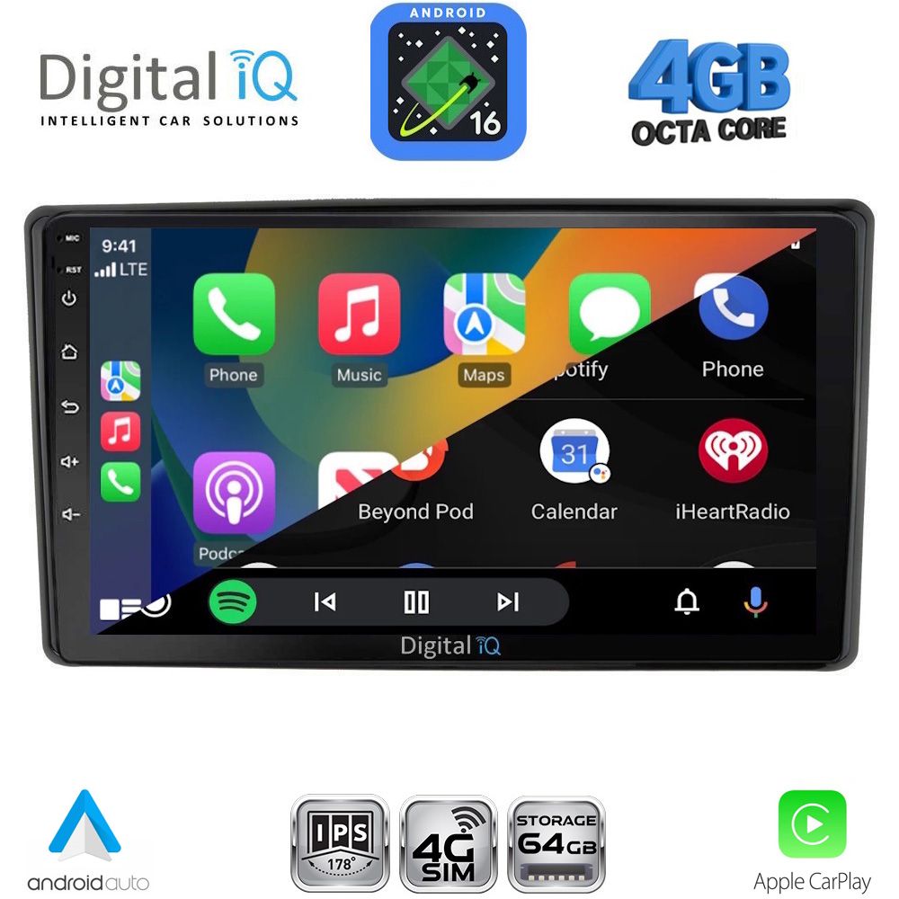 DIGITAL IQ RTG 6701_CPA (10inc) MULTIMEDIA TABLET for TOYOTA RAIZE mod. 2020-2026 DIGITAL IQ RTG 6701_CPA (10inc) MULTIMEDIA TABLET for TOYOTA RAIZE mod. 2020-2026