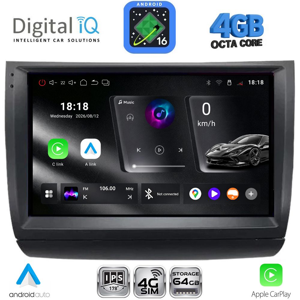 DIGITAL IQ RTG 6728_CPA (9inc) MULTIMEDIA TABLET for TOYOTA PRIUS mod. 2003-2009 DIGITAL IQ RTG 6728_CPA (9inc) MULTIMEDIA TABLET for TOYOTA PRIUS mod. 2003-2009
