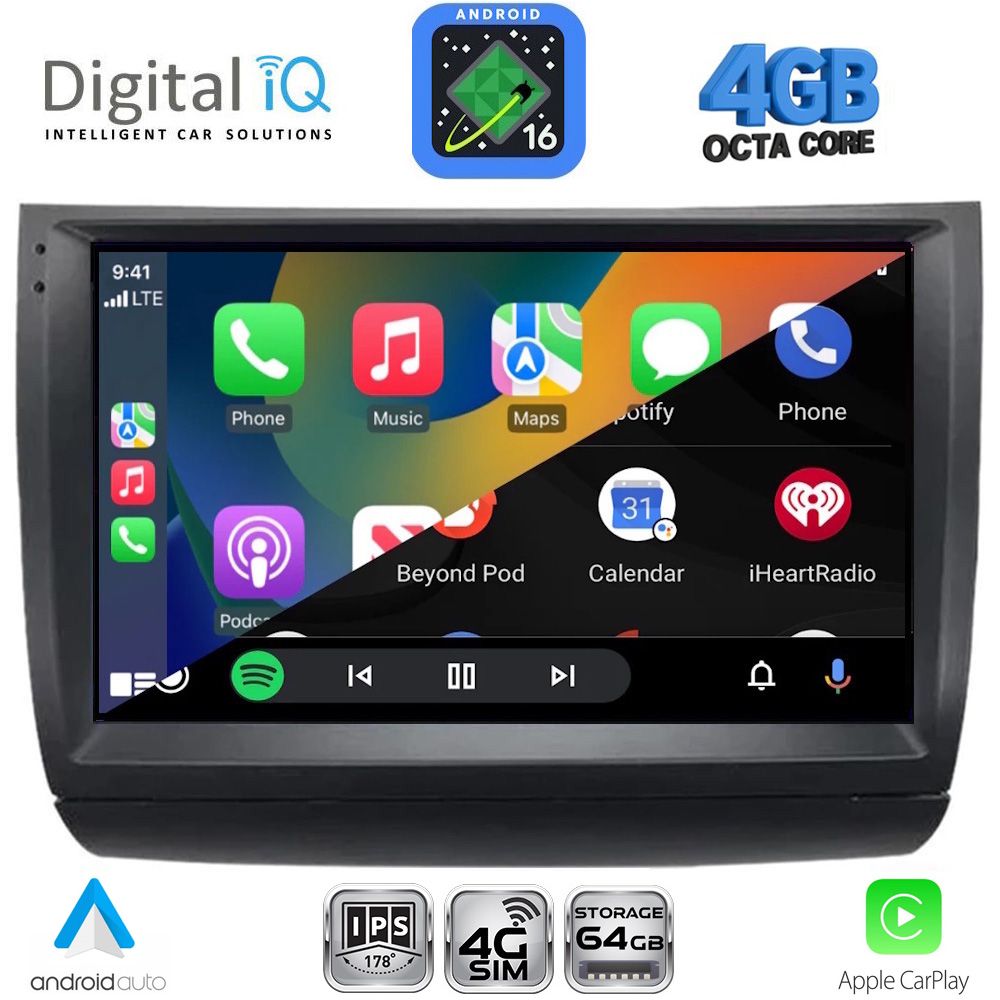 DIGITAL IQ RTG 6728_CPA (9inc) MULTIMEDIA TABLET for TOYOTA PRIUS mod. 2003-2009 DIGITAL IQ RTG 6728_CPA (9inc) MULTIMEDIA TABLET for TOYOTA PRIUS mod. 2003-2009
