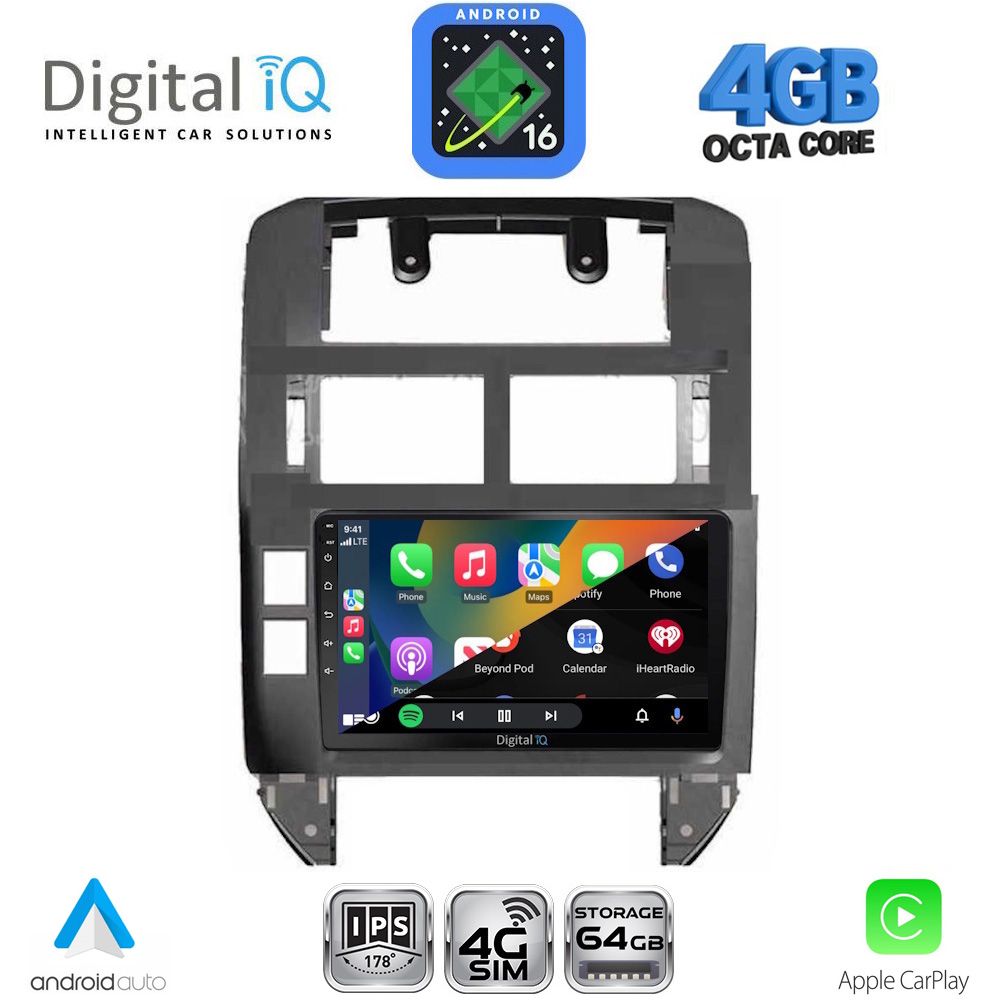 DIGITAL IQ RTG 6755_CPA (9inc) MULTIMEDIA TABLET for VW POLO mod. 2002-2009 DIGITAL IQ RTG 6755_CPA (9inc) MULTIMEDIA TABLET for VW POLO mod. 2002-2009
