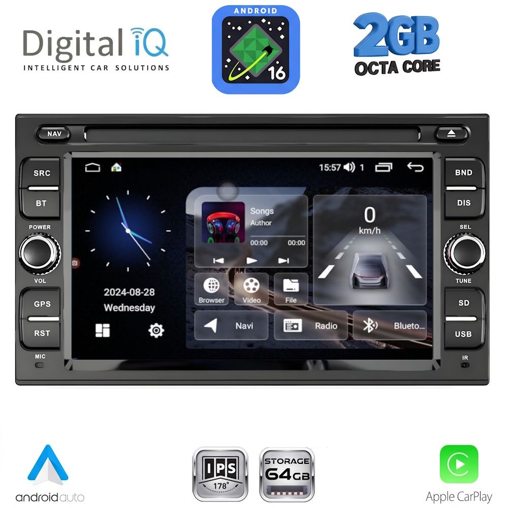 DIGITAL IQ BLE 301_CPA (7" DECK) MULTIMEDIA OEM for NISSAN ALL mod. 2005-2020 DIGITAL IQ BLE 301_CPA (7" DECK) MULTIMEDIA OEM for NISSAN ALL mod. 2005-2020