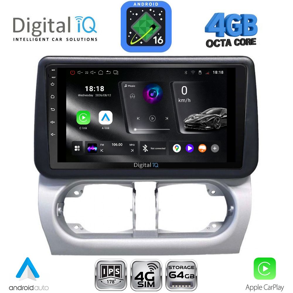 DIGITAL IQ RTG 6500_CPA (9inc) MULTIMEDIA TABLET for OPEL CORSA C mod 2000-2006 - TIGRA mod. 2004-2009 DIGITAL IQ RTG 6500_CPA (9inc) MULTIMEDIA TABLET for OPEL CORSA C mod 2000-2006 - TIGRA mod. 2004-2009