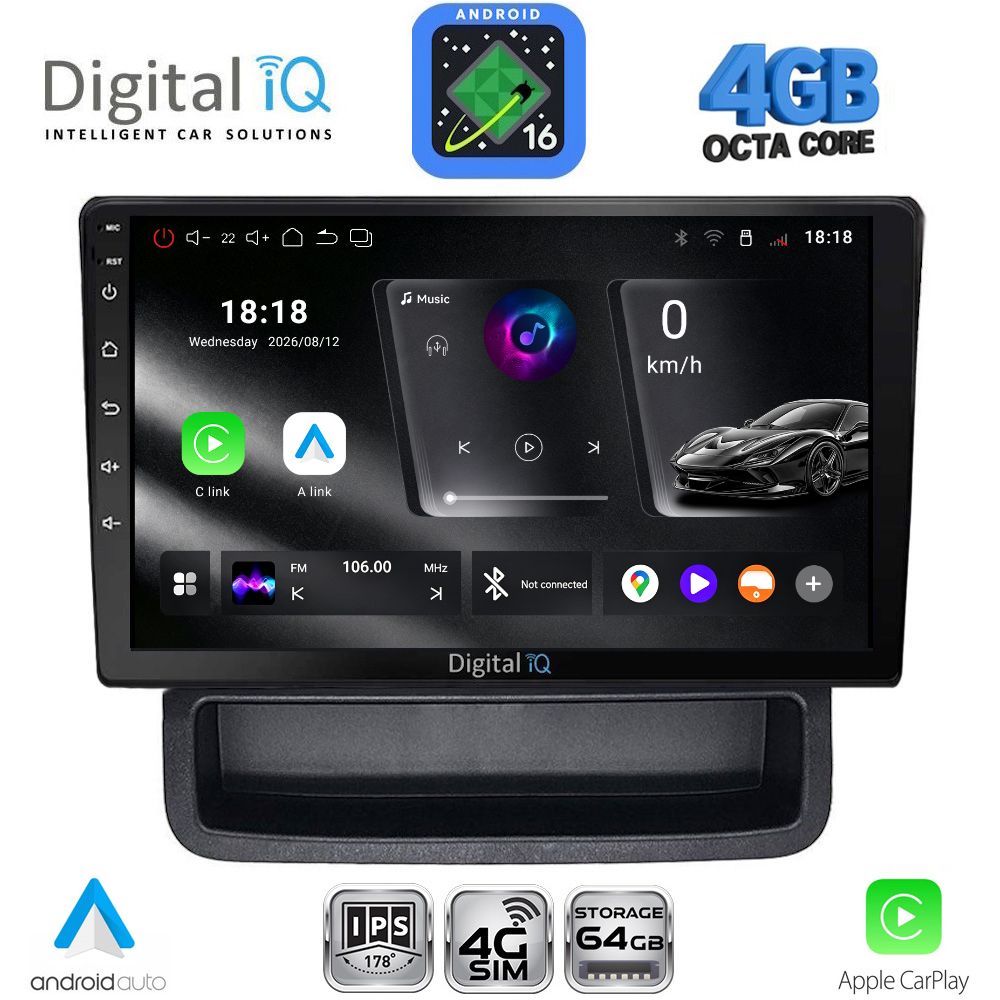 DIGITAL IQ RTG 6558B_CPA (10inc) MULTIMEDIA TABLET for OPEL VIVARO – RENAULT TRAFIC - NISSAN PRIMASTAR mod. 2004-2015 DIGITAL IQ RTG 6558B_CPA (10inc) MULTIMEDIA TABLET for OPEL VIVARO – RENAULT TRAFIC - NISSAN PRIMASTAR mod. 2004-2015
