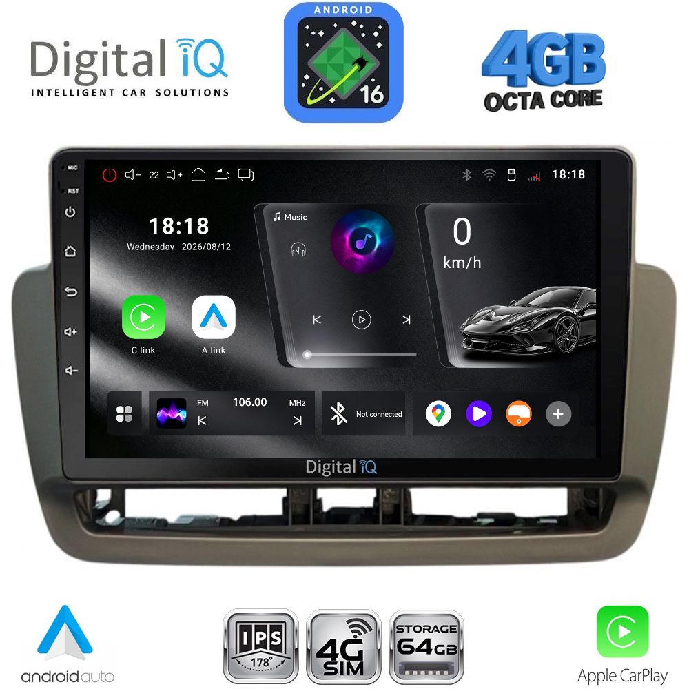 DIGITAL IQ RTG 6572_CPA (9inc) MULTIMEDIA TABLET for SEAT IBIZA mod. 2012-2015 DIGITAL IQ RTG 6572_CPA (9inc) MULTIMEDIA TABLET for SEAT IBIZA mod. 2012-2015