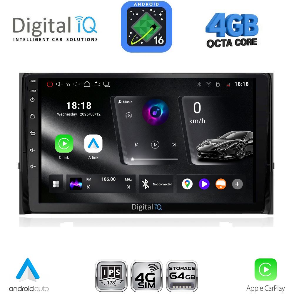 DIGITAL IQ RTG 6584_CPA (10inc) MULTIMEDIA TABLET for SKODA KAROQ - KODIAQ mod. 2016-2024 DIGITAL IQ RTG 6584_CPA (10inc) MULTIMEDIA TABLET for SKODA KAROQ - KODIAQ mod. 2016-2024