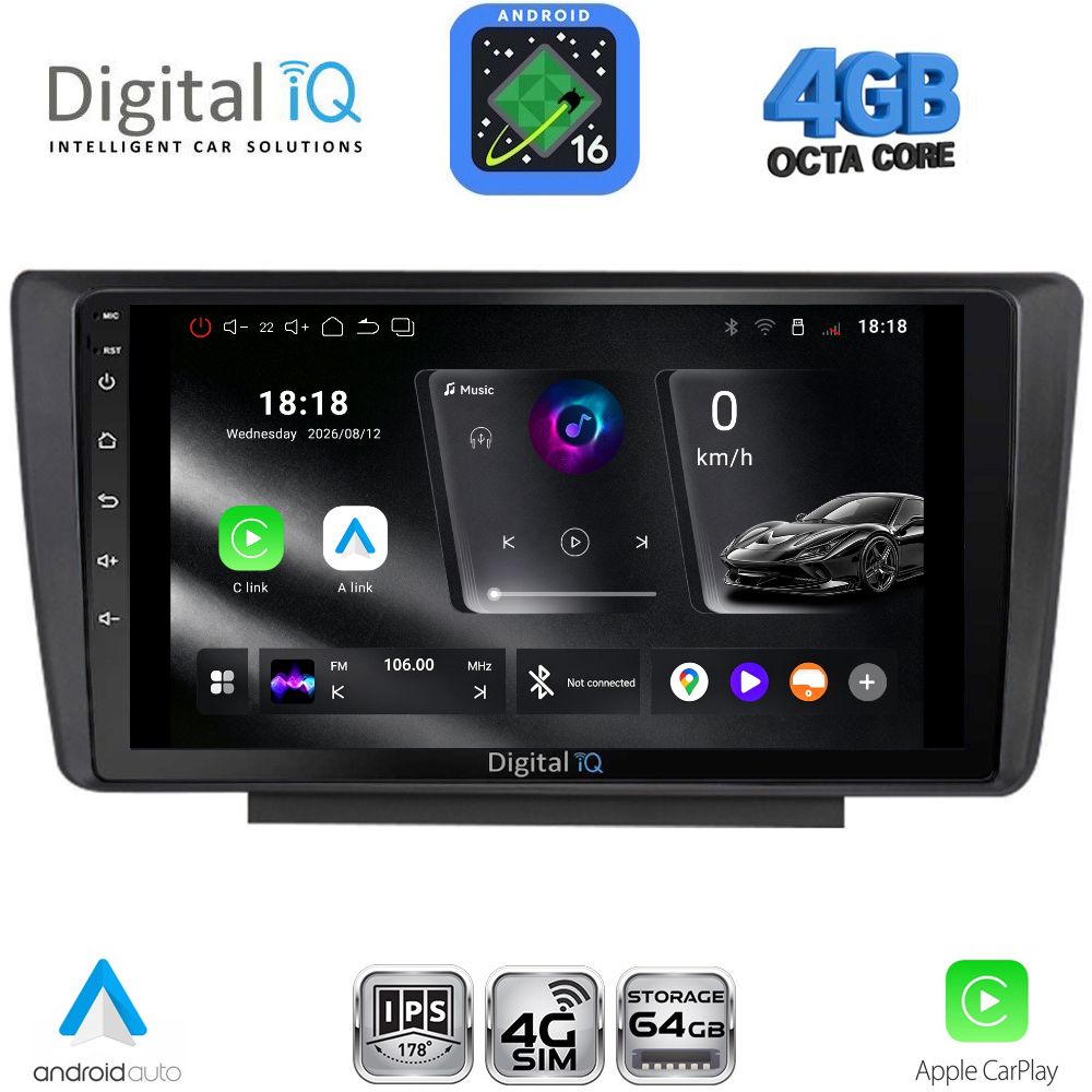 DIGITAL IQ RTG 6594_CPA (9inc) MULTIMEDIA TABLET for SKODA OCTAVIA 5 mod. 2005-2012 DIGITAL IQ RTG 6594_CPA (9inc) MULTIMEDIA TABLET for SKODA OCTAVIA 5 mod. 2005-2012