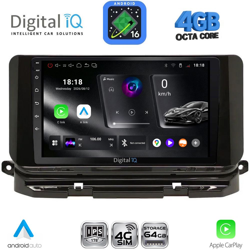 DIGITAL IQ RTG 6598_CPA (10inc) MULTIMEDIA TABLET for SKODA OCTAVIA 8 mod. 2021-2026 DIGITAL IQ RTG 6598_CPA (10inc) MULTIMEDIA TABLET for SKODA OCTAVIA 8 mod. 2021-2026