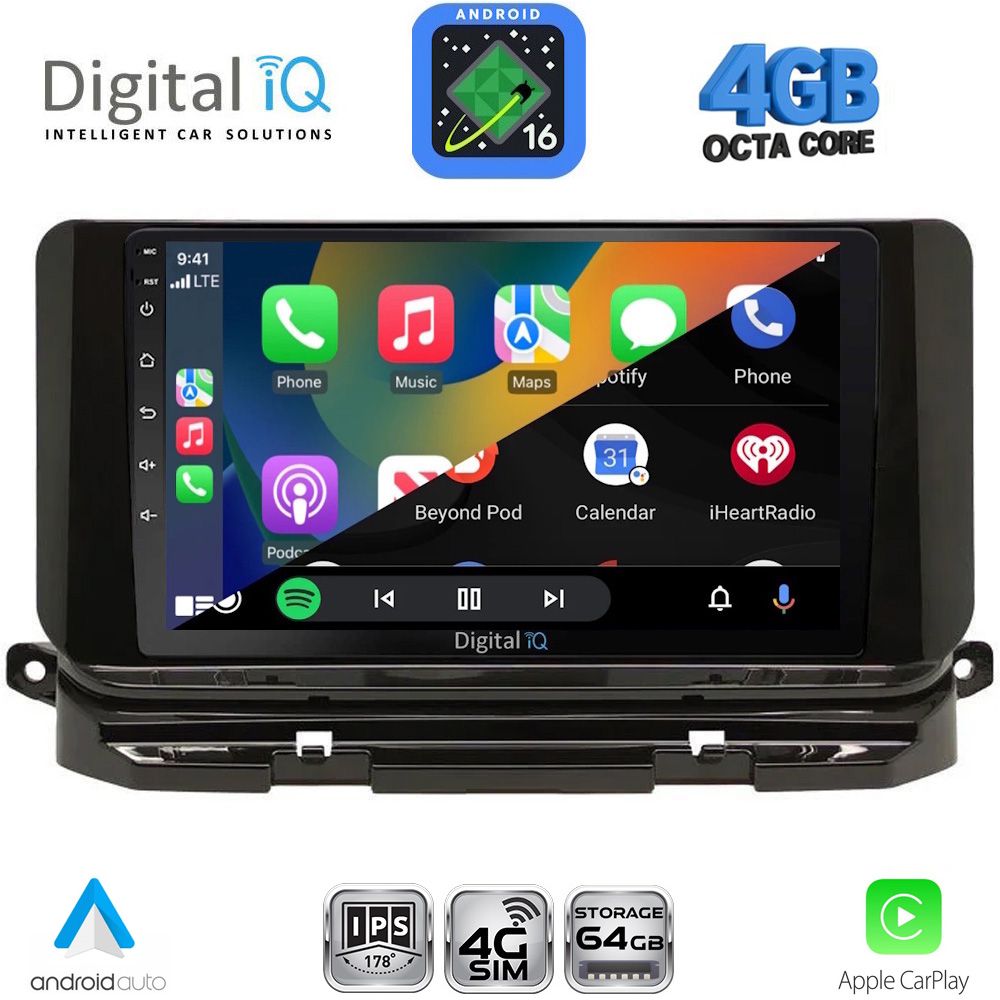 DIGITAL IQ RTG 6598_CPA (10inc) MULTIMEDIA TABLET for SKODA OCTAVIA 8 mod. 2021-2026 DIGITAL IQ RTG 6598_CPA (10inc) MULTIMEDIA TABLET for SKODA OCTAVIA 8 mod. 2021-2026