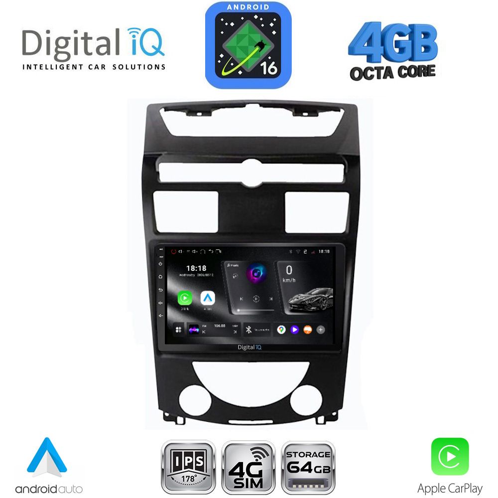 DIGITAL IQ RTG 6657_CPA (10inc) MULTIMEDIA TABLET for SSANGYONG REXTON mod. 2006-2015 DIGITAL IQ RTG 6657_CPA (10inc) MULTIMEDIA TABLET for SSANGYONG REXTON mod. 2006-2015