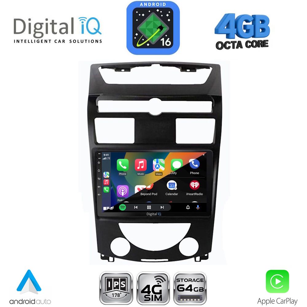 DIGITAL IQ RTG 6657_CPA (10inc) MULTIMEDIA TABLET for SSANGYONG REXTON mod. 2006-2015 DIGITAL IQ RTG 6657_CPA (10inc) MULTIMEDIA TABLET for SSANGYONG REXTON mod. 2006-2015