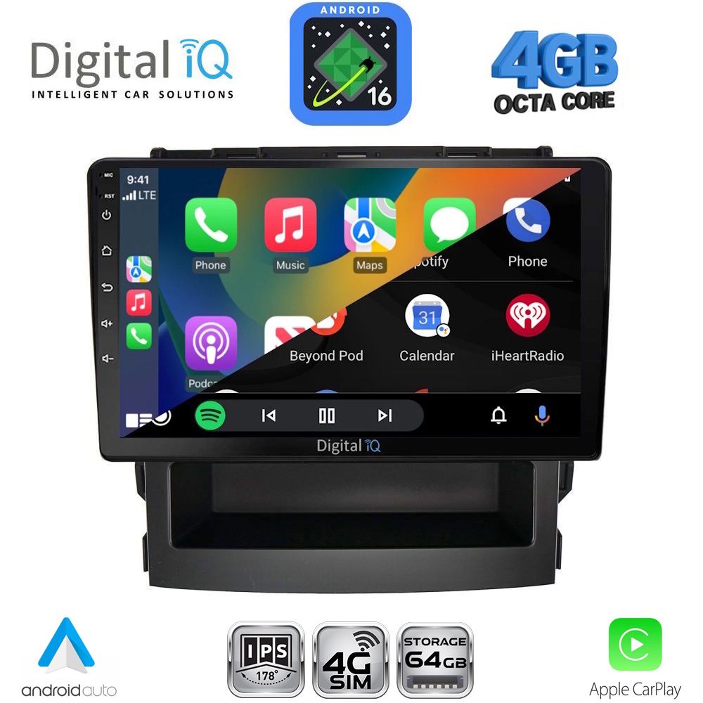 DIGITAL IQ RTG 6664_CPA (9inc) MULTIMEDIA TABLET for SUBARU FORESTER - IMPREZA mod. 2019-2025 DIGITAL IQ RTG 6664_CPA (9inc) MULTIMEDIA TABLET for SUBARU FORESTER - IMPREZA mod. 2019-2025