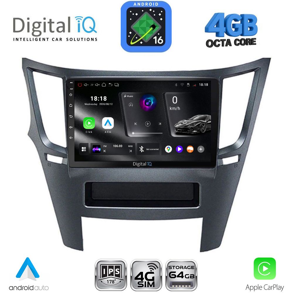 DIGITAL IQ RTG 6667_CPA (9inc) MULTIMEDIA TABLET for SUBARU LEGACY – OUTBACK mod. 2009-2014 DIGITAL IQ RTG 6667_CPA (9inc) MULTIMEDIA TABLET for SUBARU LEGACY – OUTBACK mod. 2009-2014
