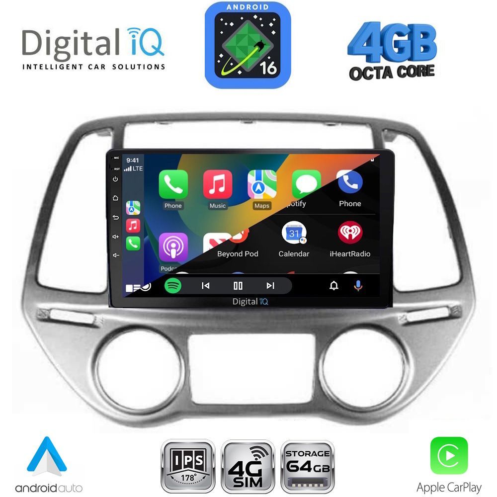DIGITAL IQ RTG 6227_CPA CLIMA (9inc) MULTIMEDIA TABLET for HYUNDAI i20 mod. 2008-2012 DIGITAL IQ RTG 6227_CPA CLIMA (9inc) MULTIMEDIA TABLET for HYUNDAI i20 mod. 2008-2012