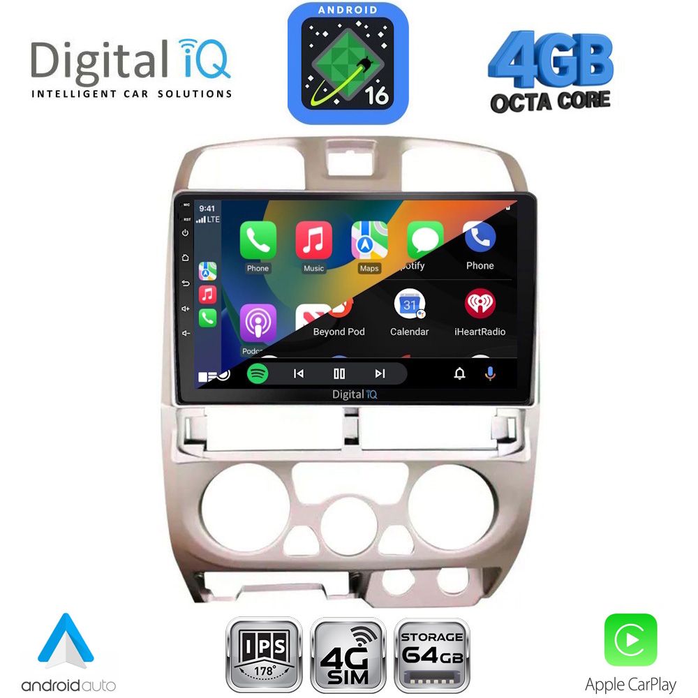 DIGITAL IQ RTG 6253SL_CPA (9inc) MULTIMEDIA TABLET for ISUZU D-MAX mod. 2002-2008 (SILVER) DIGITAL IQ RTG 6253SL_CPA (9inc) MULTIMEDIA TABLET for ISUZU D-MAX mod. 2002-2008 (SILVER)