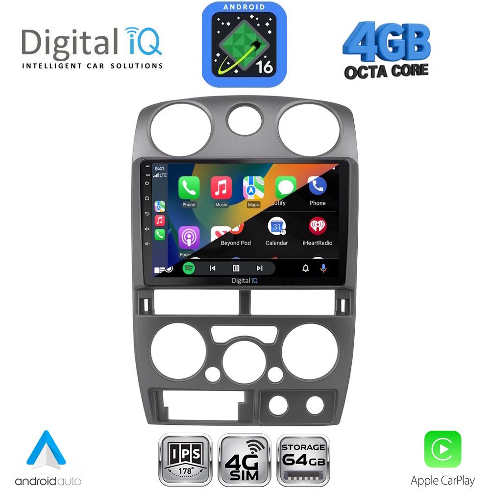 DIGITAL IQ RTG 6254BL_CPA (9inc) MULTIMEDIA TABLET for ISUZU D-MAX mod. 2008-2012 (BLACK) DIGITAL IQ RTG 6254BL_CPA (9inc) MULTIMEDIA TABLET for ISUZU D-MAX mod. 2008-2012 (BLACK)