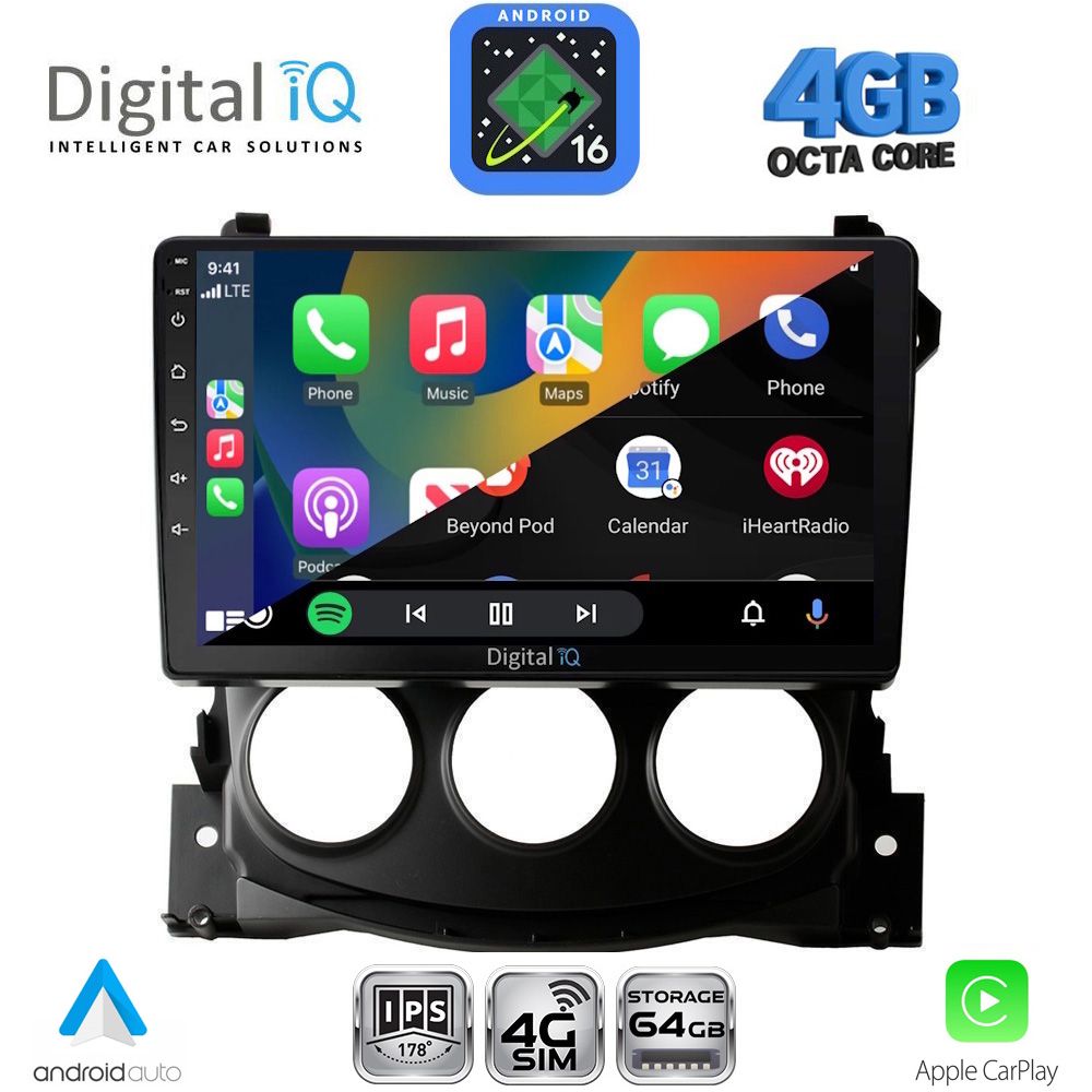 DIGITAL IQ RTG 6479_CPA (9inc) MULTIMEDIA TABLET for NISSAN 370Z mod. 2009-2012 DIGITAL IQ RTG 6479_CPA (9inc) MULTIMEDIA TABLET for NISSAN 370Z mod. 2009-2012
