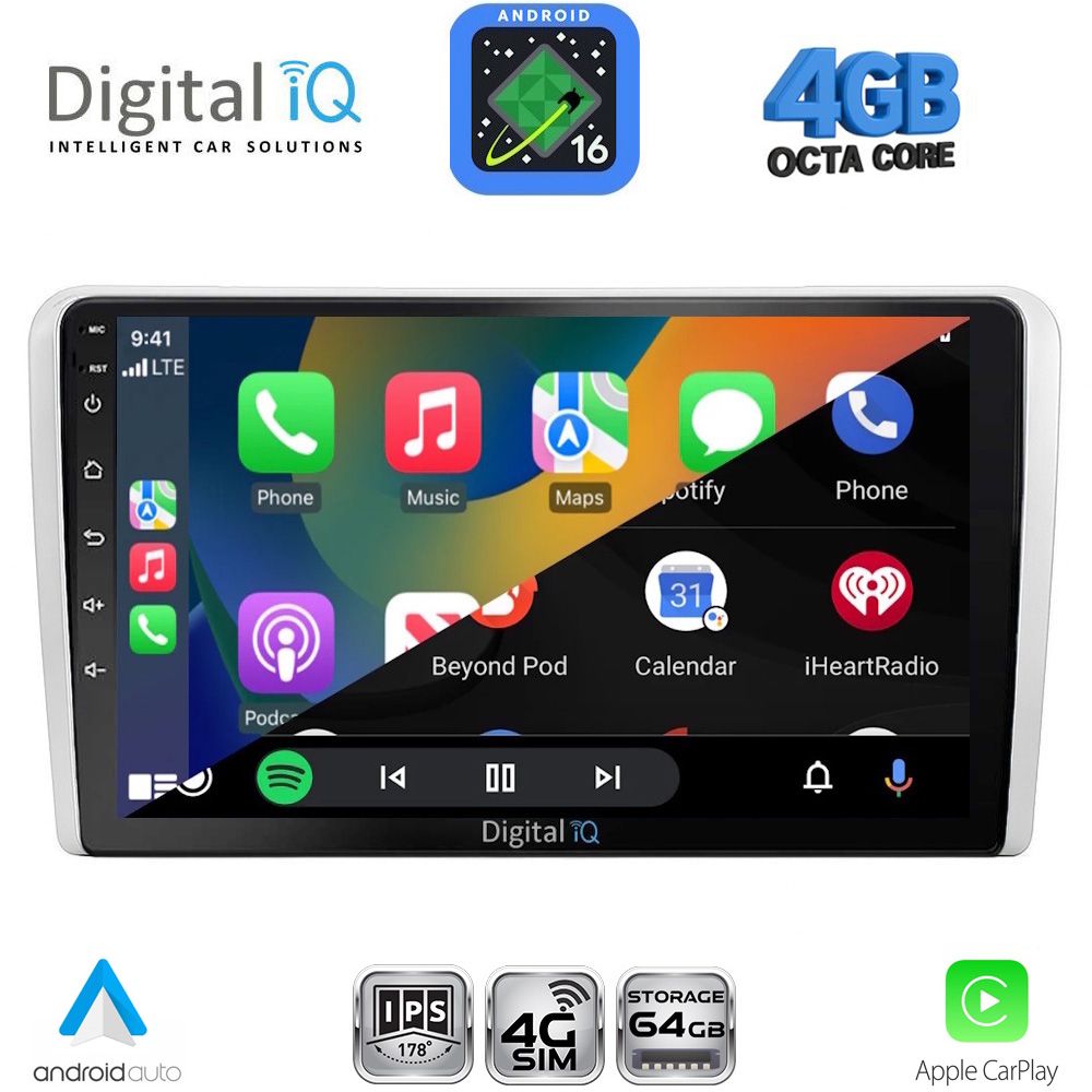 DIGITAL IQ RTG 6481SL_CPA (9inc) MULTIMEDIA TABLET for OPEL ALL mod. 2004-2014 (SILVER) DIGITAL IQ RTG 6481SL_CPA (9inc) MULTIMEDIA TABLET for OPEL ALL mod. 2004-2014 (SILVER)