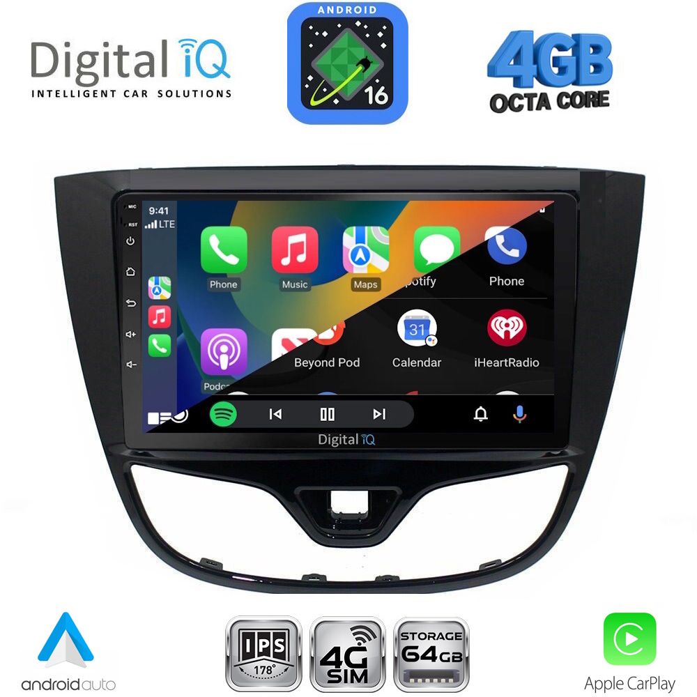 DIGITAL IQ RTG 6489_CPA (10inc) MULTIMEDIA TABLET for OPEL KARL mod. 2014-2019 DIGITAL IQ RTG 6489_CPA (10inc) MULTIMEDIA TABLET for OPEL KARL mod. 2014-2019