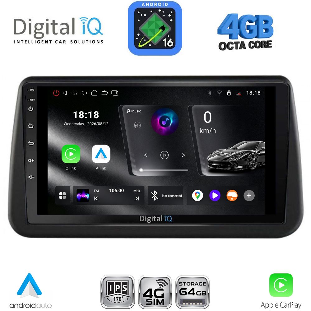 DIGITAL IQ RTG 6494_CPA (9inc) MULTIMEDIA TABLET for OPEL MERIVA mod. 2010-2017 DIGITAL IQ RTG 6494_CPA (9inc) MULTIMEDIA TABLET for OPEL MERIVA mod. 2010-2017