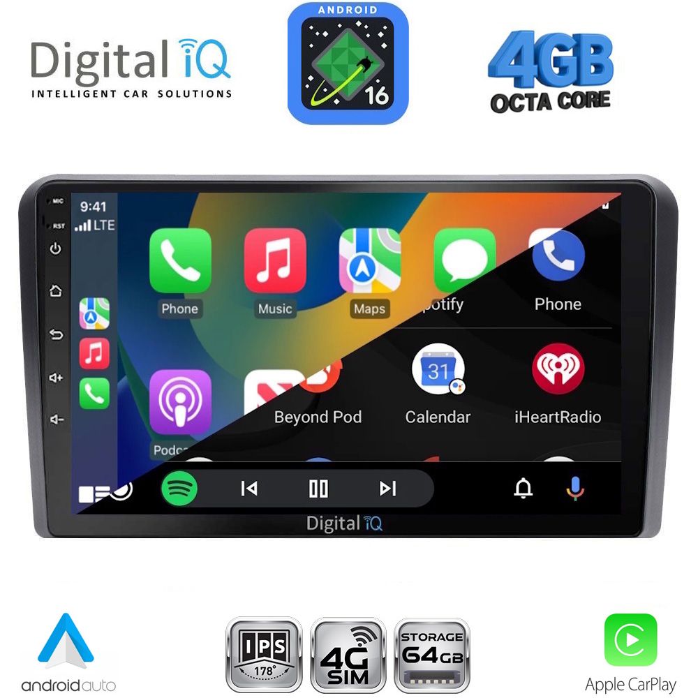 DIGITAL IQ RTG 6168SQ_CPA (10inc) MULTIMEDIA TABLET for FORD mod. 2004-2007 (For Square radio) DIGITAL IQ RTG 6168SQ_CPA (10inc) MULTIMEDIA TABLET for FORD mod. 2004-2007 (For Square radio)
