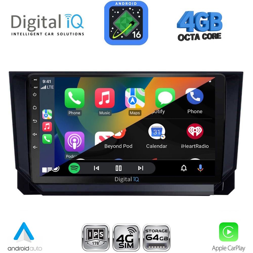 DIGITAL IQ RTG 6391_CPA (10inc) MULTIMEDIA TABLET for MAZDA CX9 mod. 2006-2015 DIGITAL IQ RTG 6391_CPA (10inc) MULTIMEDIA TABLET for MAZDA CX9 mod. 2006-2015