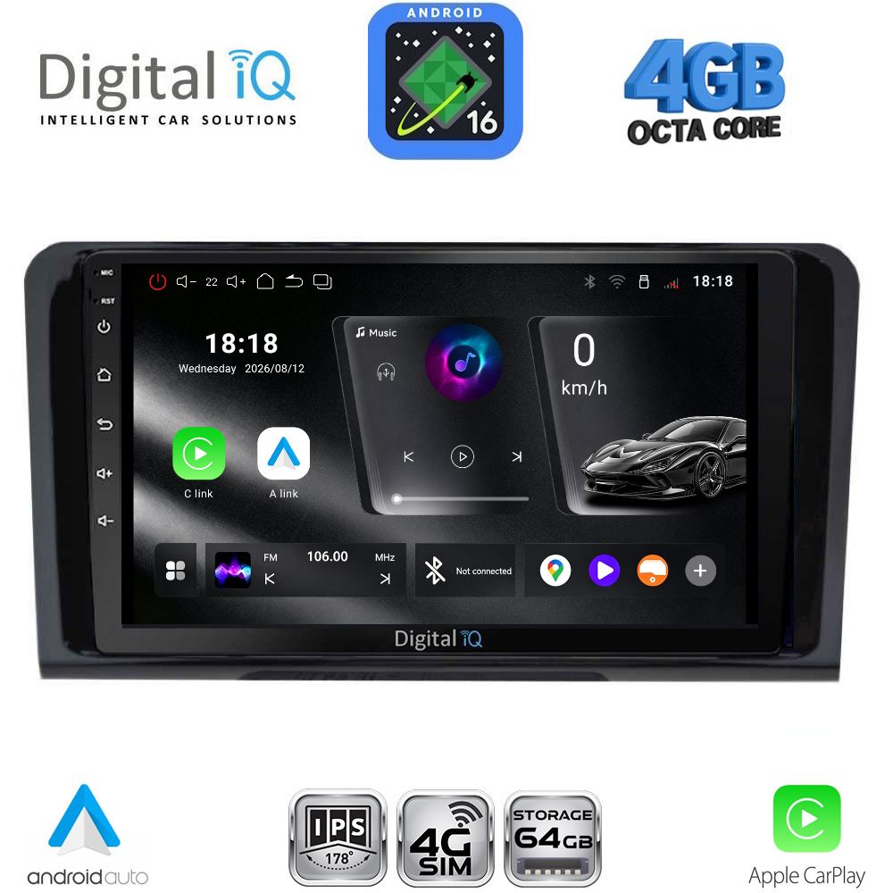 DIGITAL IQ RTG 6414_CPA (9inc) MULTIMEDIA TABLET for MERCEDES ML (W164) – GL (X164) mod. 2005-2011 DIGITAL IQ RTG 6414_CPA (9inc) MULTIMEDIA TABLET for MERCEDES ML (W164) – GL (X164) mod. 2005-2011
