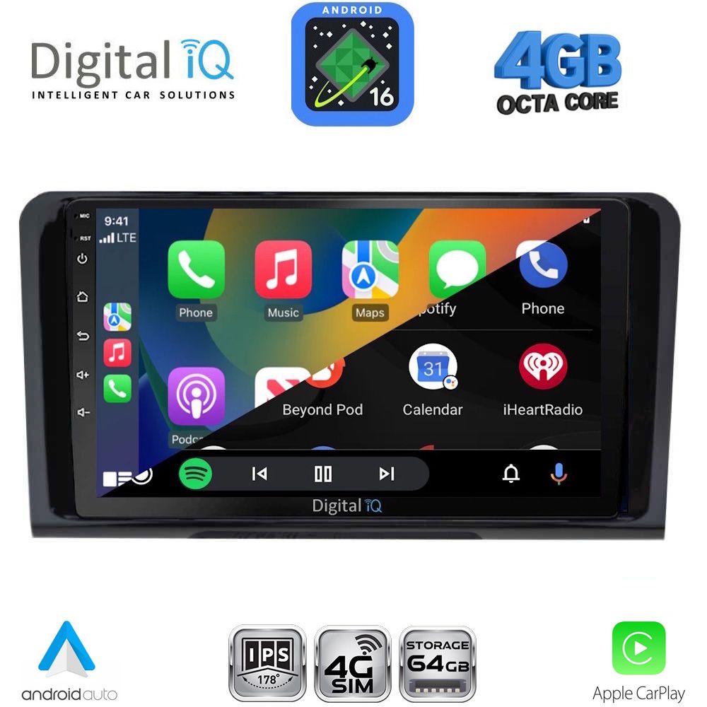 DIGITAL IQ RTG 6414_CPA (9inc) MULTIMEDIA TABLET for MERCEDES ML (W164) – GL (X164) mod. 2005-2011 DIGITAL IQ RTG 6414_CPA (9inc) MULTIMEDIA TABLET for MERCEDES ML (W164) – GL (X164) mod. 2005-2011