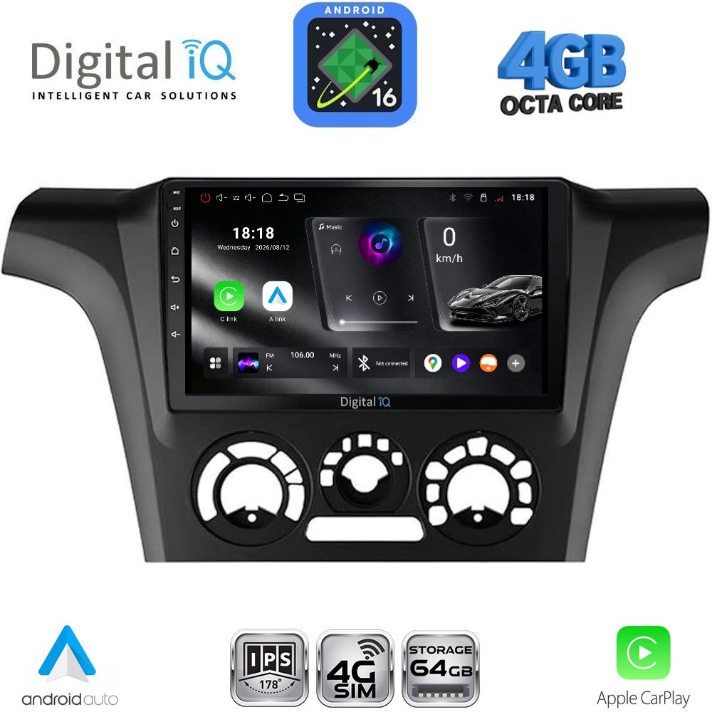 DIGITAL IQ RTG 6441AC_CPA (9inc) MULTIMEDIA TABLET for MITSUBISHI OUTLANDER mod. 2001-2005 with A/C DIGITAL IQ RTG 6441AC_CPA (9inc) MULTIMEDIA TABLET for MITSUBISHI OUTLANDER mod. 2001-2005 with A/C