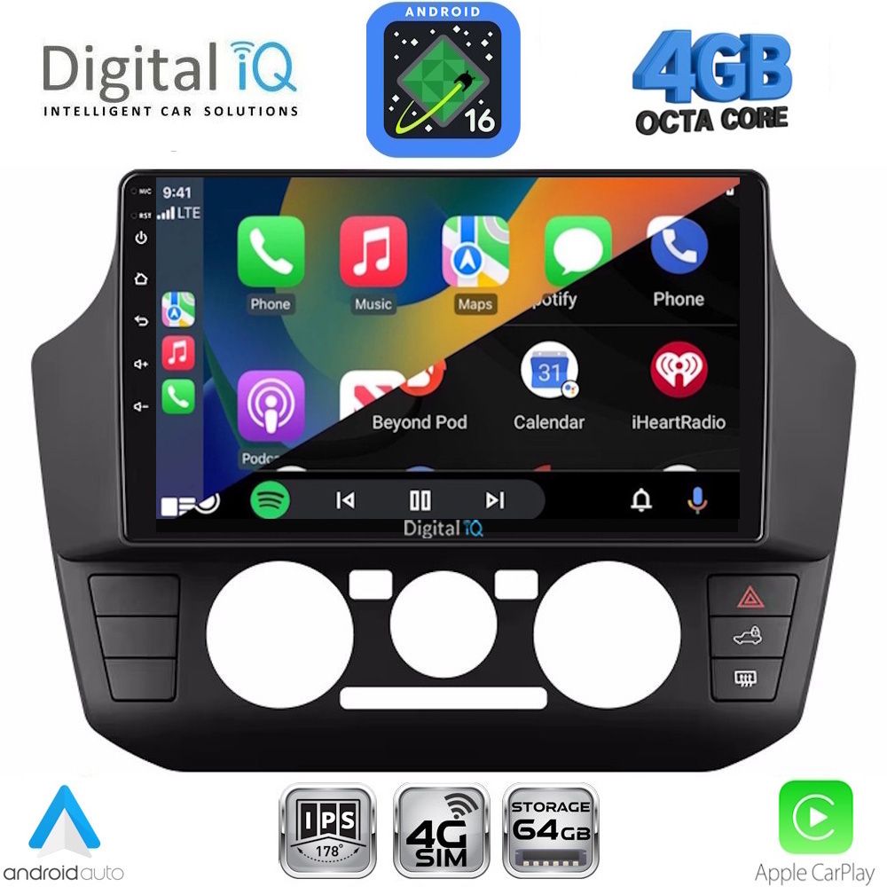 DIGITAL IQ RTG 6774_CPA (9inc) MULTIMEDIA TABLET for SEAT MII – SKODA CITIGO – VW UP mod. 2017-2023 DIGITAL IQ RTG 6774_CPA (9inc) MULTIMEDIA TABLET for SEAT MII – SKODA CITIGO – VW UP mod. 2017-2023