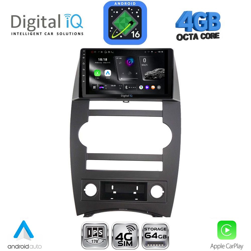DIGITAL IQ RTG 6274_CPA (9inc) MULTIMEDIA TABLET for JEEP COMMANDER mod. 2007-2009 DIGITAL IQ RTG 6274_CPA (9inc) MULTIMEDIA TABLET for JEEP COMMANDER mod. 2007-2009