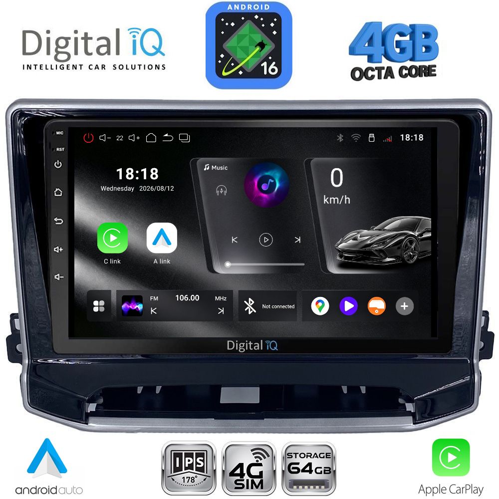 DIGITAL IQ RTG 6279_CPA (10inc) MULTIMEDIA TABLET for JEEP COMPASS mod. 2022-2026 DIGITAL IQ RTG 6279_CPA (10inc) MULTIMEDIA TABLET for JEEP COMPASS mod. 2022-2026