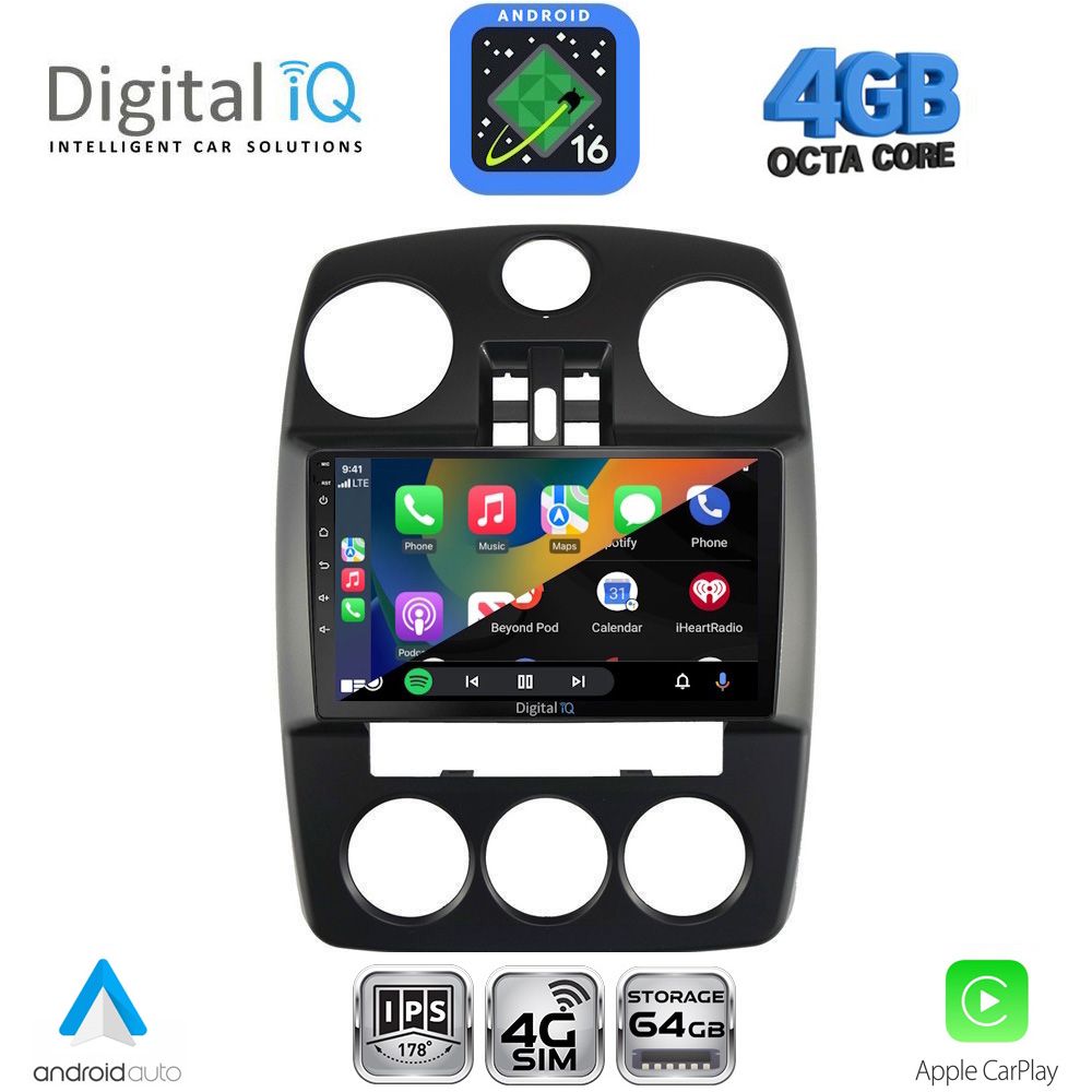 DIGITAL IQ RTG 6287_CPA (9inc) MULTIMEDIA for CHRYSLER PT CRUISER mod. 2005-2010 DIGITAL IQ RTG 6287_CPA (9inc) MULTIMEDIA for CHRYSLER PT CRUISER mod. 2005-2010