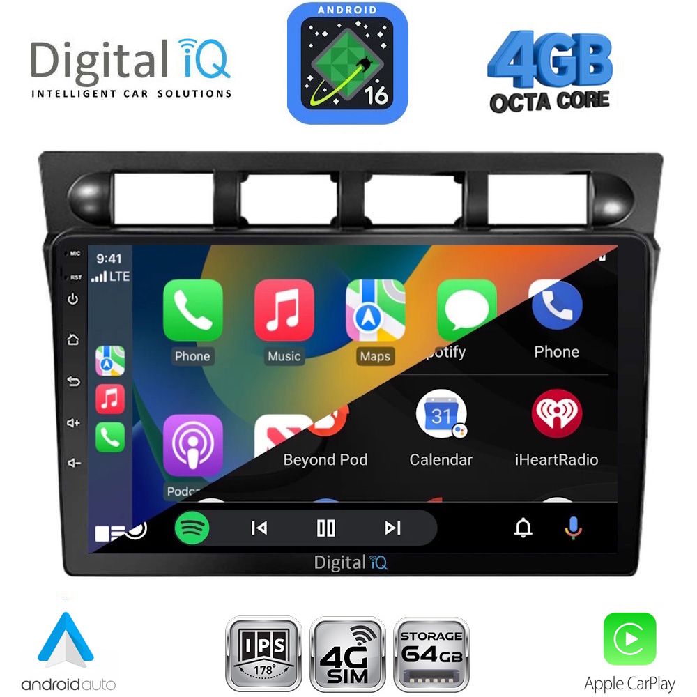DIGITAL IQ RTG 6306_CPA (9inc) MULTIMEDIA TABLET for KIA PICANTO mod. 2004-2008 DIGITAL IQ RTG 6306_CPA (9inc) MULTIMEDIA TABLET for KIA PICANTO mod. 2004-2008