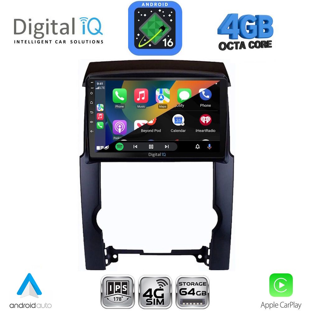 DIGITAL IQ RTG 6318_CPA (10inc) MULTIMEDIA TABLET for KIA SORENTO mod. 2009-2014 DIGITAL IQ RTG 6318_CPA (10inc) MULTIMEDIA TABLET for KIA SORENTO mod. 2009-2014