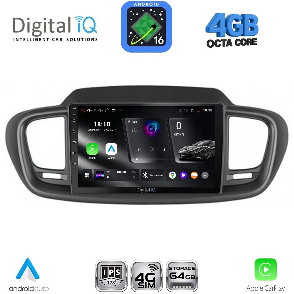 DIGITAL IQ RTG 6319_CPA (10inc) MULTIMEDIA TABLET for KIA SORENTO mod. 2014-2020 DIGITAL IQ RTG 6319_CPA (10inc) MULTIMEDIA TABLET for KIA SORENTO mod. 2014-2020
