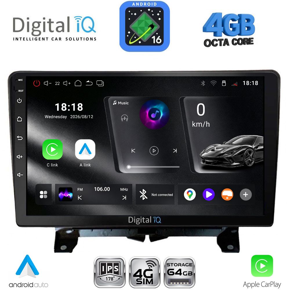 DIGITAL IQ RTG 6332_CPA (9inc) MULTIMEDIA TABLET for LAND ROVER DISCOVERY 3 - RANGE ROVER SPORT mod. 2004-2009 DIGITAL IQ RTG 6332_CPA (9inc) MULTIMEDIA TABLET for LAND ROVER DISCOVERY 3 - RANGE ROVER SPORT mod. 2004-2009
