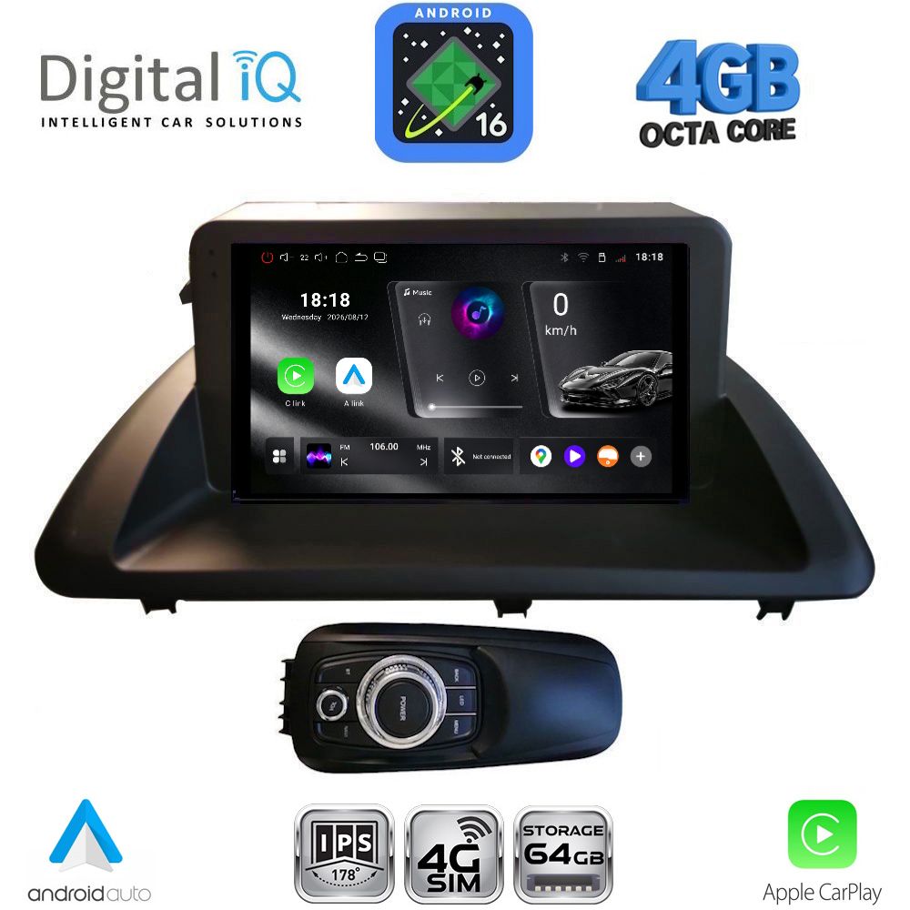 DIGITAL IQ RTG 6340_CPA (9inc) MULTIMEDIA TABLET for LEXUS CT 200 mod. 2011-2020 DIGITAL IQ RTG 6340_CPA (9inc) MULTIMEDIA TABLET for LEXUS CT 200 mod. 2011-2020